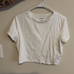 Wild Fable White Short Sleeve Tee